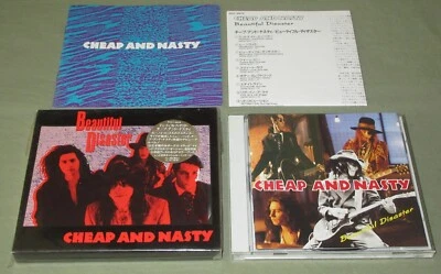 $0 SHIP! Cheap And Nasty JAPAN CD JAN STENFORS Beautiful Disaster HANOI ROCKS - Imagem 1 de 4