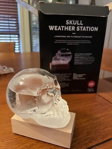 Skull Weather Station : Rare And Unique Weather Forecasting: $180 Free Postage - Bild 1 von 16