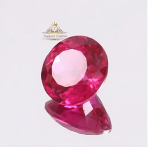 Piedra preciosa suelta corte redondo zafiro rosa natural impecable 19,20 quilates certificado GIE - Imagen 1 de 4