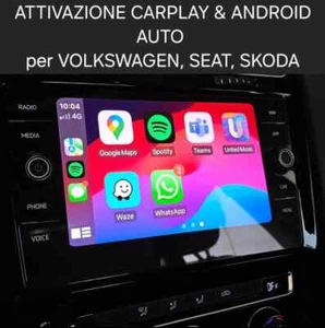 CarPlay/AndroidAuto APP CONNECT Aktivierung für VW Golf, Seat, Skoda - Bild 1 von 6