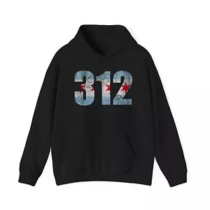 Chicago 312 Hoodie, Cozy Sweatshirt for City Lovers, Gift for Friends - Picture 1 of 62