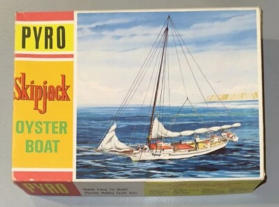 Kit Modelo Pyro 1965 De Colección Skipjack Chesapeake Bay Oyster Boat Foto 1 de 4