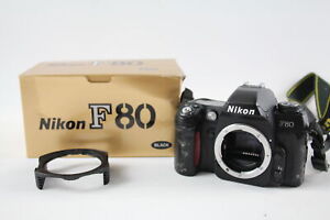 Nikon F80 SLR FILM CAMERA Body Only w/ Original Box