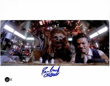 Peter Mayhew Chewbacca Star Wars Return Of The Jedi Signed 11x14 Photo BECKETT