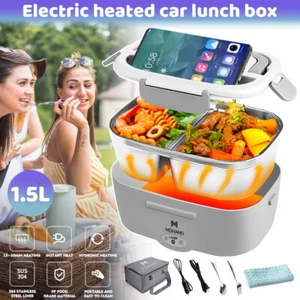 Electric Lunch Box 65W Portable Food Warmer Heater Lunch Warmer Container - Picture 1 of 13