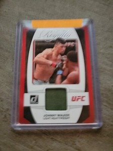 2023 Donruss UFC OCTAGON ROYALTY Johnny Walker Fighter Worn Patch Relic 