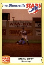 1987 Huntsville Stars Team Issue #10 Darrin Duffy