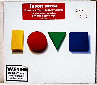 Jason Mraz – Love Is A Four Letter Word Digipak PreOwned CD - Image 1 of 3