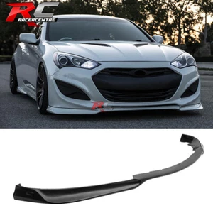 Fit 13-16 Hyundai Genesis Coupe KS Style Front Bumper Lip Spoiler Unpainted - Picture 1 of 5