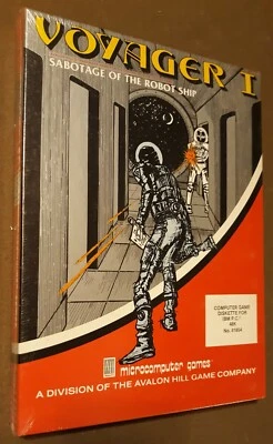 SEALED Voyager I by Avalon Hill Micro-Computer Games with 5.25 disk for IBM PC - Image 1 of 2