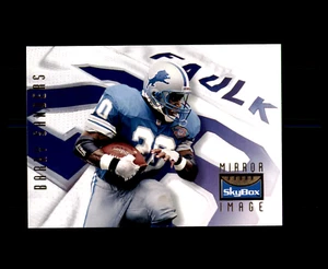 1995 SkyBox Premium #150 Marshall Faulk Barry Sanders Detroit Lions - Picture 1 of 2