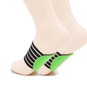 1 Pairs Fallen Arch Support Cushions Flat Feet Foot Care Pain Relief Wrap Pads - Picture 1 of 2