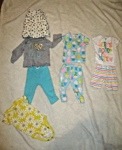Baby/Kleinkind Mädchen 6-9 Monate Kleidung ~ Vielfalt ~ 8 Artikel ~ gebraucht ~ guter Zustand - Bild 1 von 12