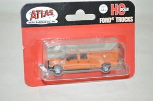 HO scale Atlas Ford F-350 pickup truck utility bed 35000005 ORANGE BNSF & OTHERS - Bild 1 von 1
