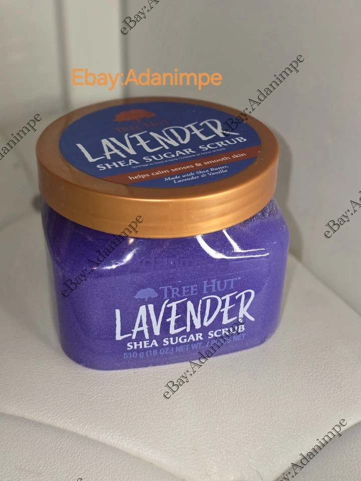 Tree Hut Lavender Shea Sugar Scrub Shea Butter Lavender & Body Butter Set  - Image 1 of 3