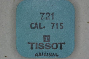 Balance complete TISSOT 715 sans vis bilanciere completo 721 NOS - Picture 1 of 1
