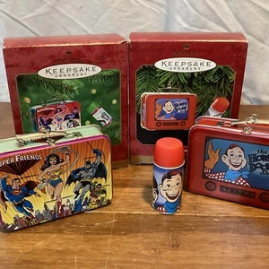 Hallmark Andenken Menge 2 Ornamente Brotdose Serie siehe Beschreibung - Bild 1 von 9