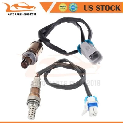 2pcs O2 02 Oxygen Sensor Upstream&Downstream Fits 01-2003 Cadillac Seville 4.6L Foto 1 de 4