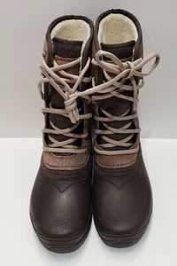 New Womens North Face Brown Shellista II Roll-Down Insulated Waterproof Boots 6 - Picture 1 of 12