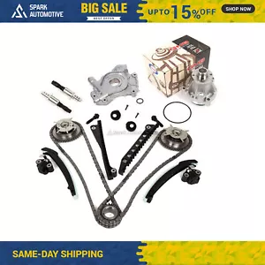 Timing Chain Oil Water Pump Cam Phasers Solenoid Fit 07-08 Ford F150 F250 5.4 3V - Foto 1 di 12