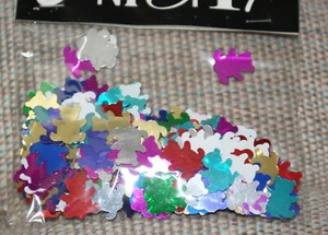 Oso de peluche de papel de aluminio multicolor multicolor confeti 5/8 x 1⁄4 de pulgada envío rápido - Imagen 1 de 3