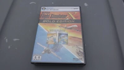 NOS SEALED Microsoft Flight Simulator X Gold Edition PC Windows Video Game  NEW - Image 1 of 4