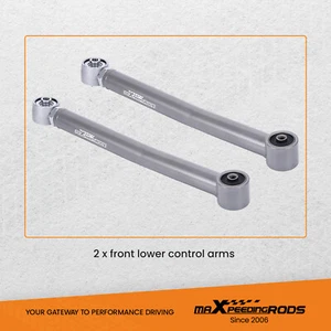 Suspension Front Lower Adjustable Control Arms For Jeep Wrangler JK 2007-2018 - Picture 1 of 10