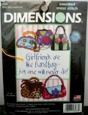  Dimensions Cross Stitch Kit Girlfriends Are like Handbags-One Will Never Do 