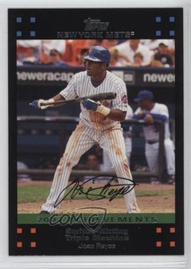 2007 Topps New York Mets Gift Set 2007 Achievements Jose Reyes #NYM46