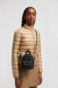 Moncler Kilia Small Water-Repellent Crossbody Bag Black - Picture 1 of 11