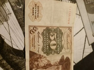 50 DM Deutsche Mark Schein Banknote 1980 Ser KL - Bild 1 von 6