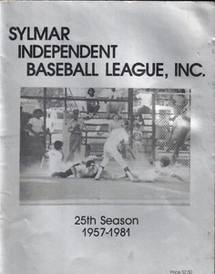 LIGA DE BÉISBOL INDEPENDIENTE SILMAR, INC-TEMPORADA 25-1957-1981-DE COLECCIÓN - Imagen 1 de 2