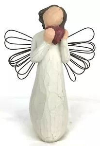 Willow Tree "Angel of the Heart" 5.5" Figurine 2000 Susan Lordi Love Vintage EUC - Picture 1 of 7