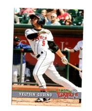 Yeltsin Gudino 2017 Lansing Lugnuts team set card Maracay Venezuela
