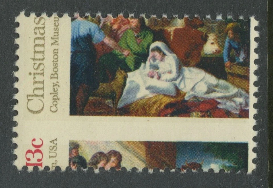 1701, 13¢ Misperfed Shift Single stamp Freak Error  MINT NEVER HINGED Perfect!!! - Image 1 of 1