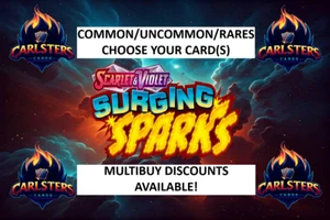 Surging Sparks Common/Uncommon/Rare - Choose Your Card(s) - Picture 1 of 1