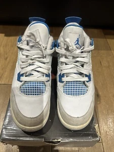 Size 5.5 - Air Jordan 4 Retro 2024 Military Blue - Picture 1 of 8