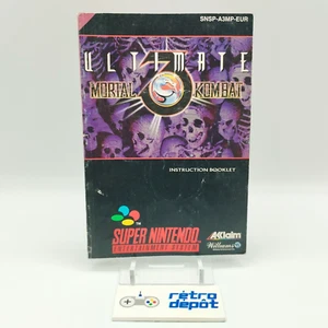 Aviso Ultimate Mortal Kombat 3 / Super Nintendo SNES / PAL / EUR #1 - Imagen 1 de 4
