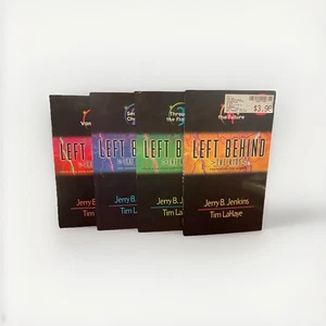 Left Behind The Kids Book Lot 1-4 Preparing For Battle Jenkins/LaHaye 1998 VGC - Imagen 1 de 3