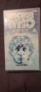 VIDEO VHS TAPE DOCTOR WHO TOM BAKER THE FACE OF EVIL - Picture 1 of 4