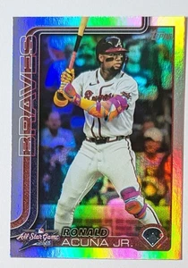 2025 Topps Update 2025 All-Star Game #ASG-18 Ronald Acuna Jr. Atlanta Braves - Picture 1 of 2