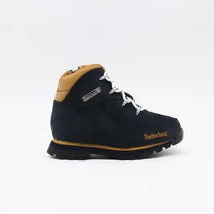 Timberland Kids Kid Casual Boots Blue Size UK 7 Leather Boots - Picture 1 of 9