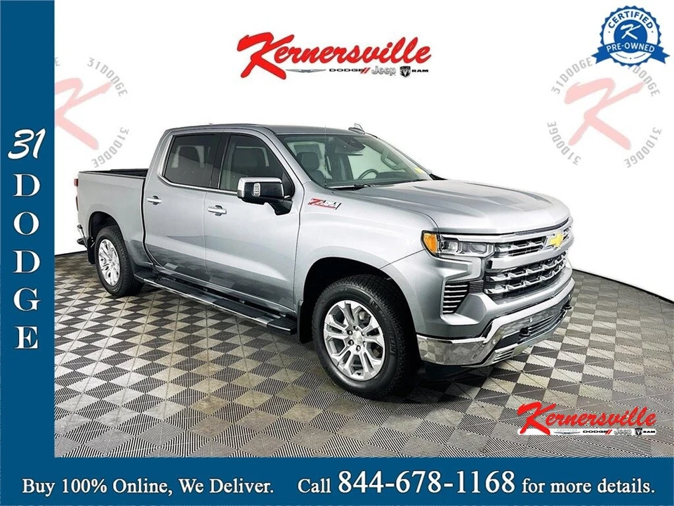 2023 Chevrolet Silverado 1500 LTZ 4WD 4dr Pickup Truck Navigation Side Steps - Image 1 of 4