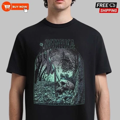 Camisa de Tour Personalizada Legend Heavy Metal - Colores Negros, Talla S-5XL Foto 1 de 4