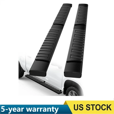 6.3" Running Boards for Chevy Colorado/GMC Canyon Crew Cab 2015-2022 Nerf Bars - Image 1 of 4