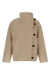 ISABEL MARANT Hanis Beige Wool Coat New & Authentic - Picture 1 of 3