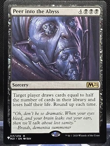 Peer into the Abyss #117 Core Set 2021 Regular Rare - Bild 1 von 2