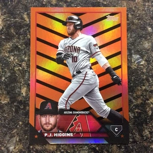 Serie Actualización Topps 2023 - P.J. Higgins #US82 lámina naranja y negra (RC) - Imagen 1 de 2