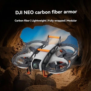 Armatura protettiva in fibra di carbonio guscio anticollisione accessori drone per DJI NEO - Foto 1 di 17