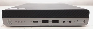 HP EliteDesk 800 65W G3 DM PC Intel Core i5-6500T @ 2.50GHz 16GB RAM NO SSD - Zdjęcie 1 z 11